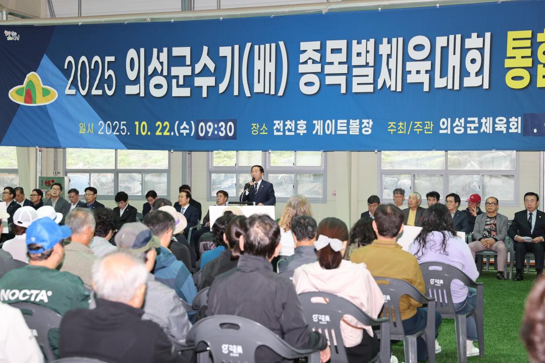 의성 군수기 종목별 체육대회 통합개회식